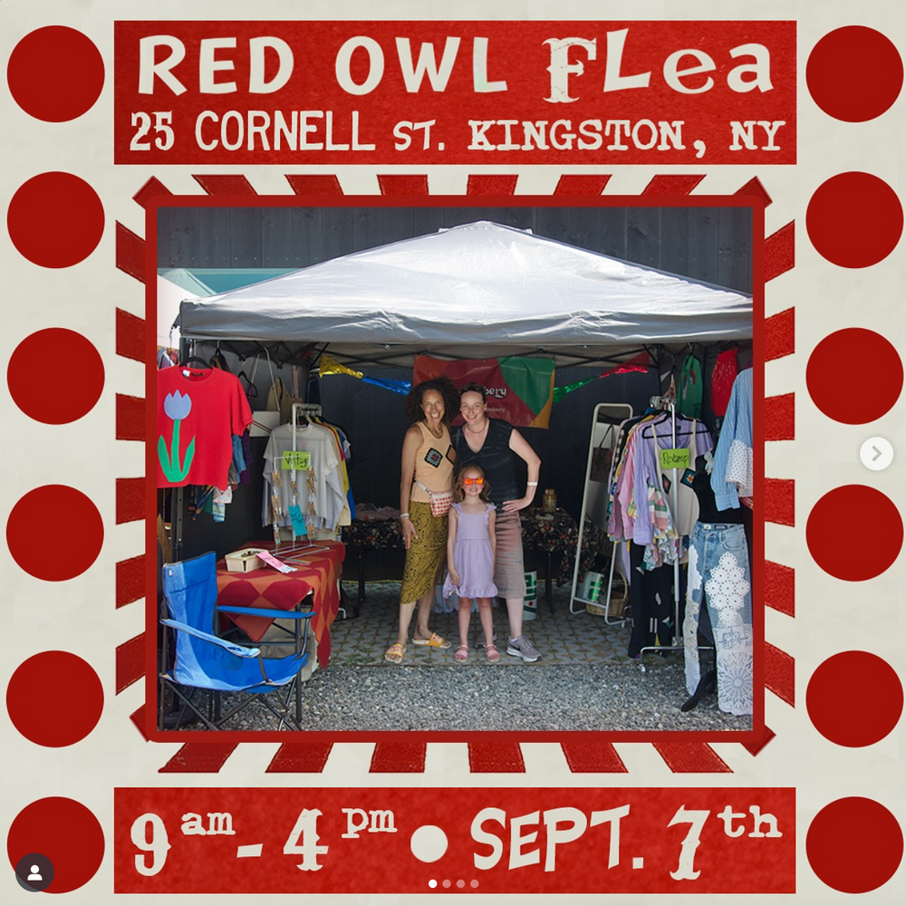 Membery at the Red Owl Flea in Kingston NY