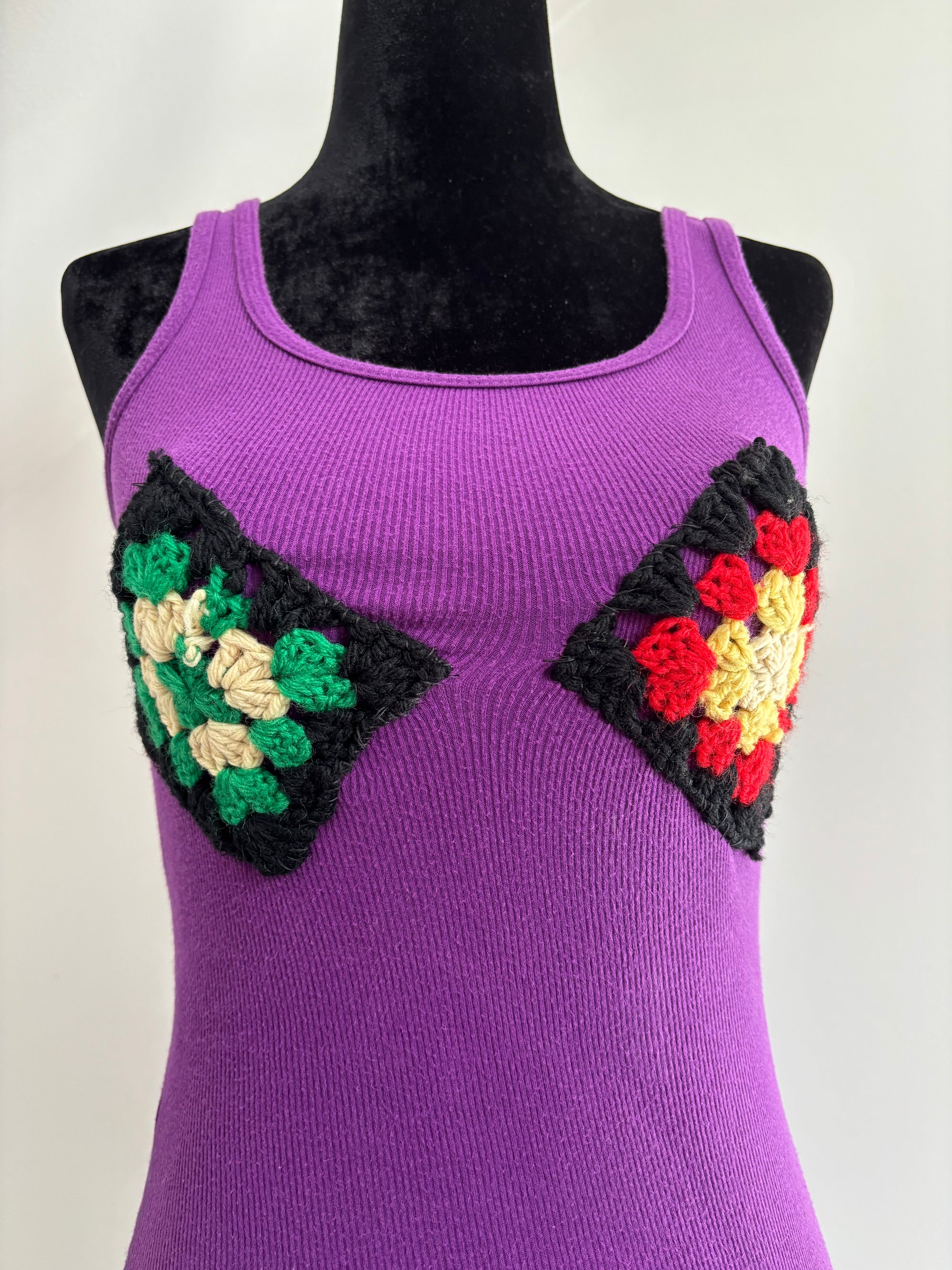 Grandma Square Boob Armor Tank