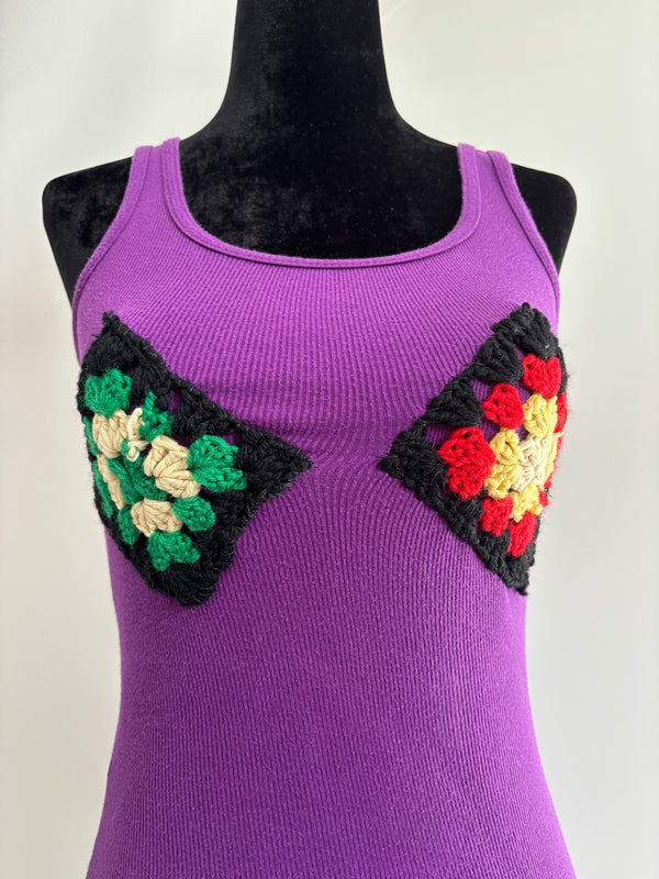 Grandma Square Boob Armor Tank