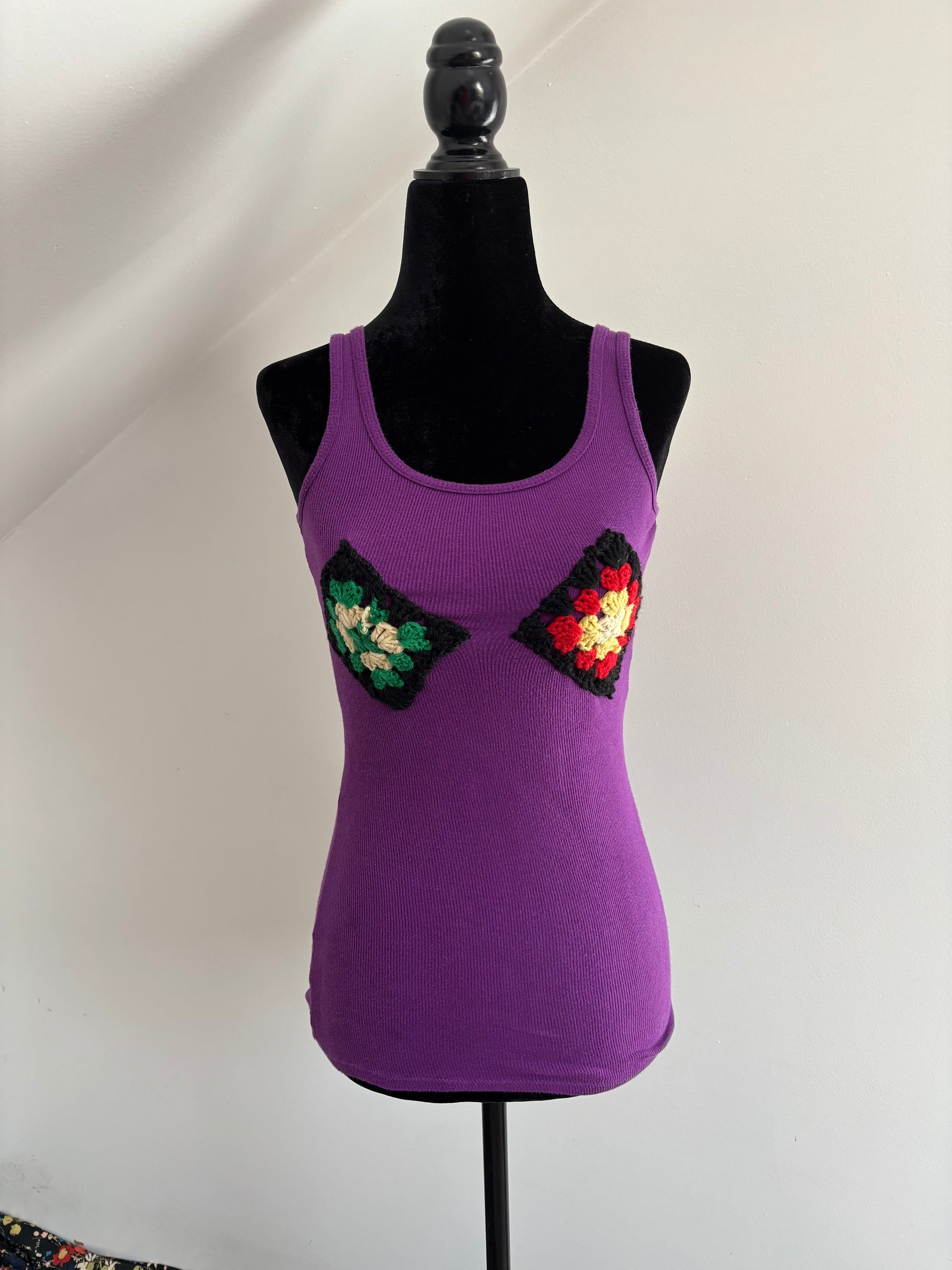Grandma Square Boob Armor Tank