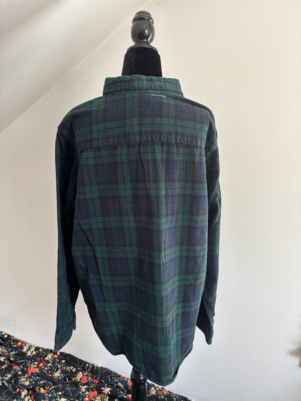 Black Watch Plaid Flannel - Membery x Revived & Reworked