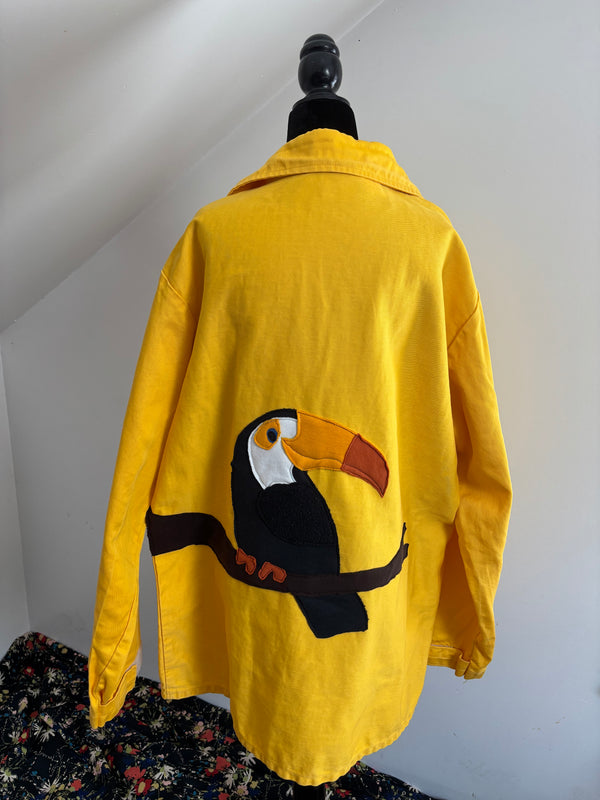 Yellow Forestry Jacket - Membery x Revived & Reworked