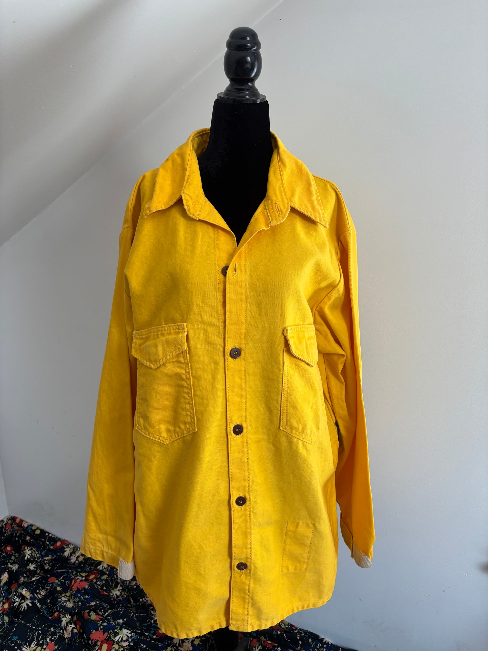 Yellow Forestry Jacket - Membery x Revived & Reworked
