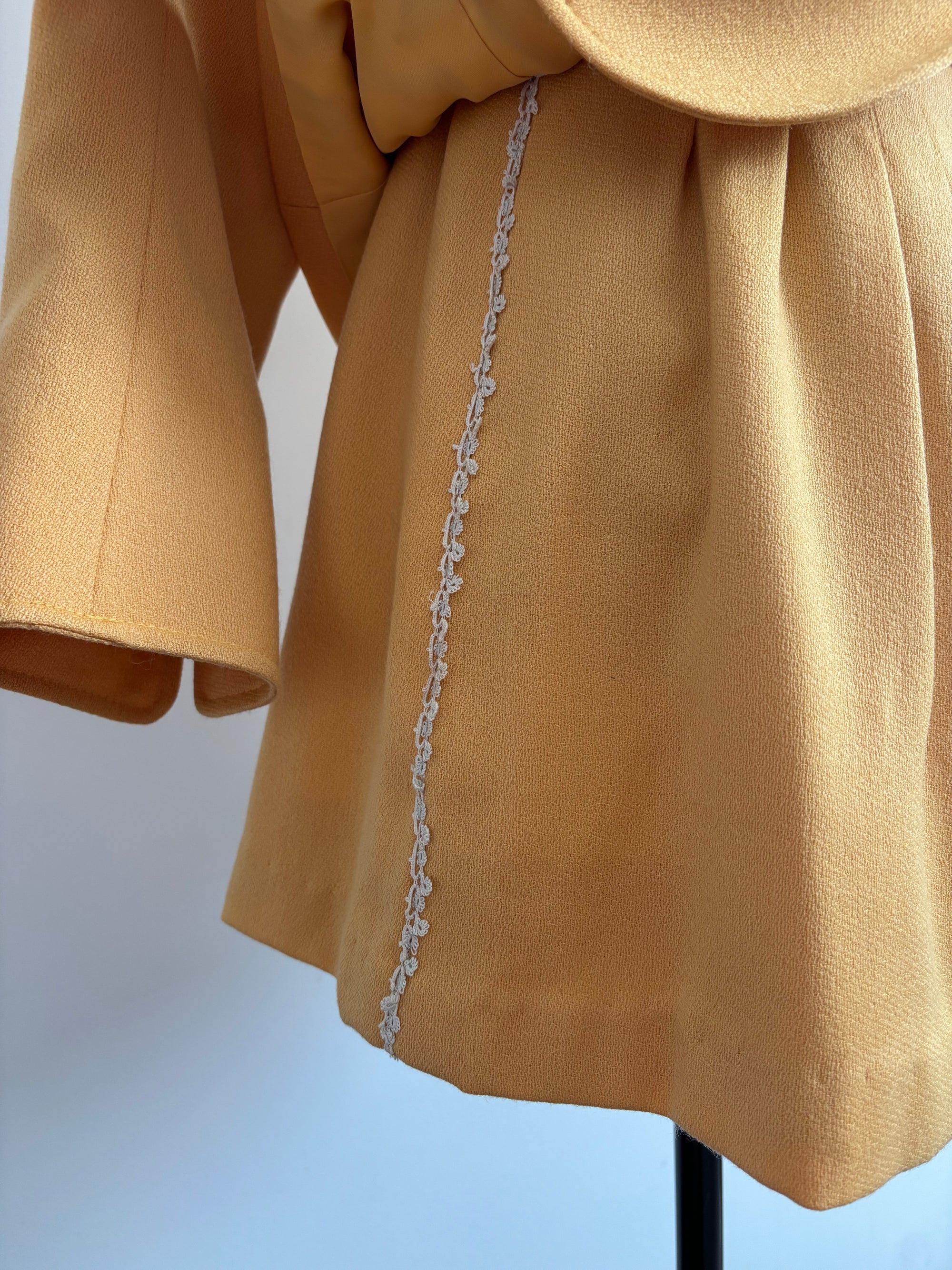 Doily Army! Revamped Yellow Wool Suit