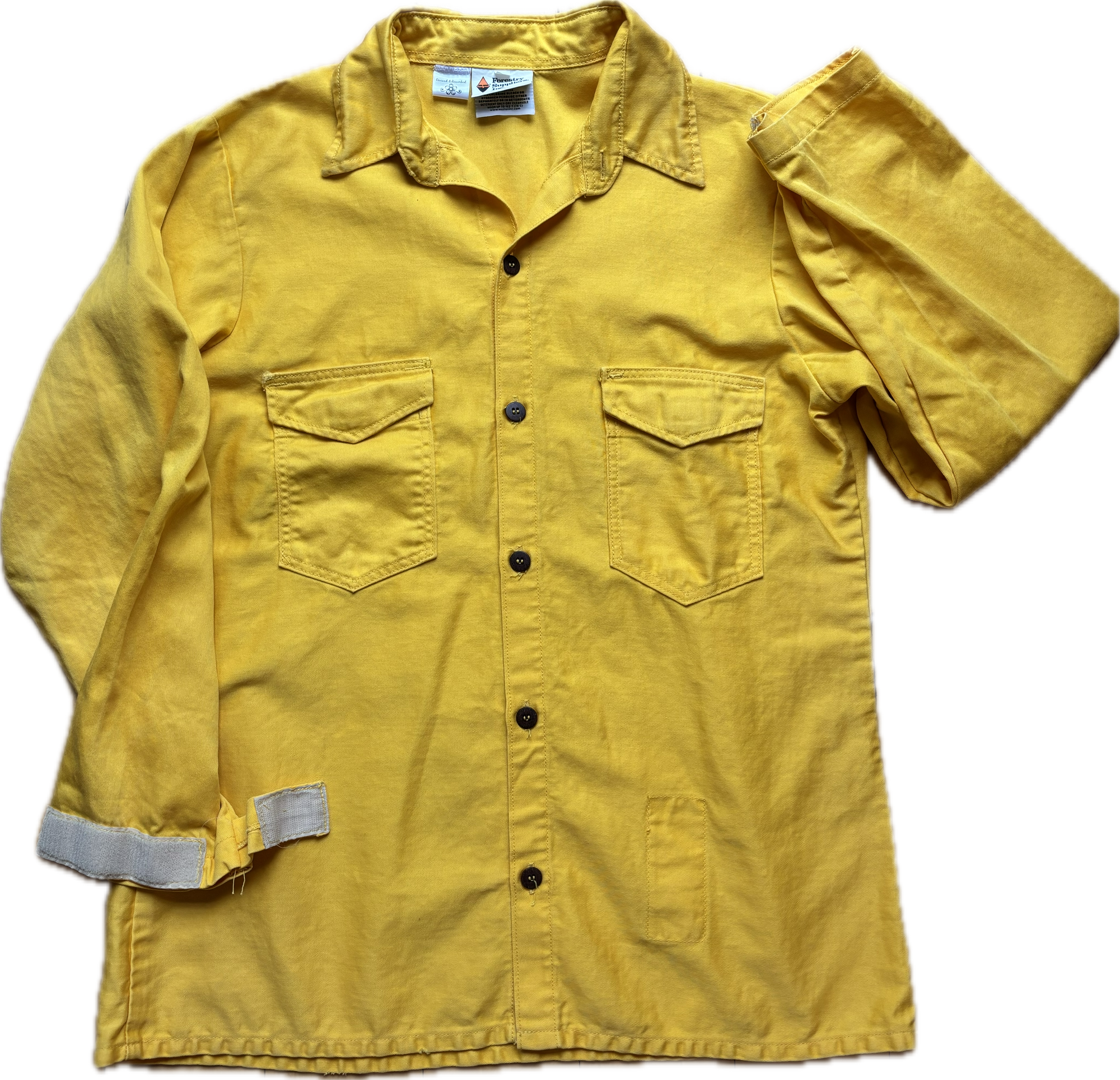 Yellow Forestry Jacket - Membery x Revived & Reworked